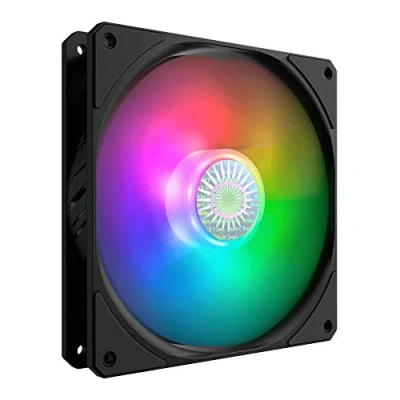 Immagine di Cooler Master SickleFlow 140 Case e Ventola ARGB Compatibile con Scheda Madre ARGB, Lame AirBalance Traslucide, 67 CFM, 2.25 mm H2O, da 10 a 27 dBA