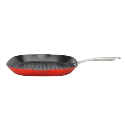 Immagine di LAGUIOLE, Padella in Ghisa Leggera 28x5,5 cm, Ritenzione del Calore Ottimale, Antiaderente Resistente, Design Elegante, Tutte le Fonti di Calore, Induzione, 100% Ghisa, 1,7 L, Rosso