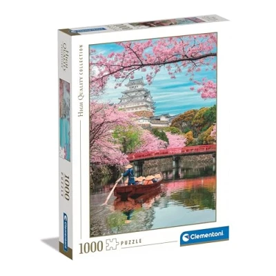 Immagine di Clementoni Collection Himeji Castle In Spring 1000 Pezzi Puzzle, Verticale, Divertimento Per Adulti, Made Italy, Multicolore, 39819