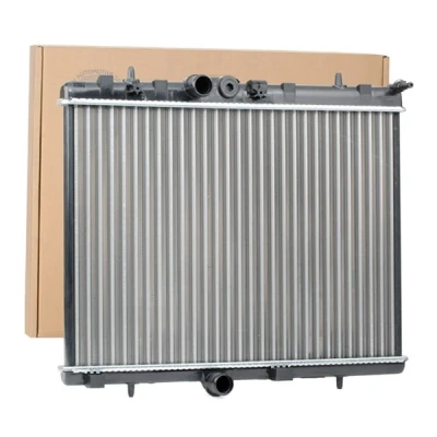 Immagine di NISSENS 636007 Radiatore motore Alluminio 380 544 24 Alette di raffreddamento montate meccanicamente CITROËN: C3 II, I Hatchback, DS3 Hatchback