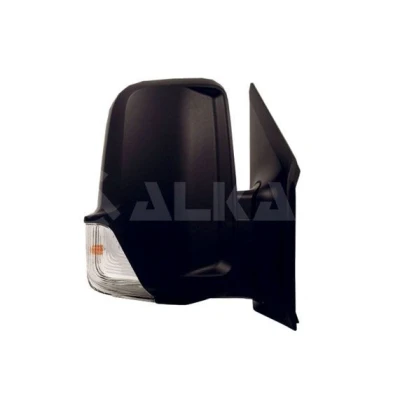 Immagine di specchio retrovisore esterno Alkar 9240994 Dx nero elettrico termico, con a grandangolo, convesso per veicolo guida Sx
