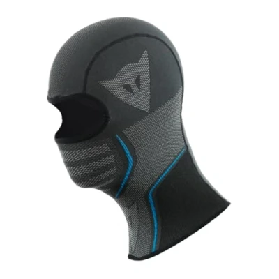 Immagine di Dainese Dry Balaclava, Passamontagna Moto, Sottocasco Moto per Uomo e Donna, Taglia Universale, Nero/Blu Unisex, 4 Stagioni, Estivo Invernale, Made in Italy