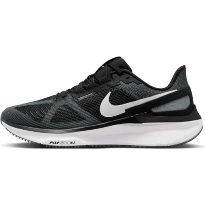 Immagine di Nike Performance AIR ZOOM Structure 25 Scarpe running neutre, Uomo, Taglia: 41, Black/iron grey/white Tessuto / sintetico