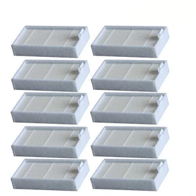 Immagine di Accessori per consumabili Filtro HEPA aspirapolvere, filtri di ricambio a vita aspirapolvere robot ILife V3, V3S, V3S Pro, V5, V5S, V5S 10PCS