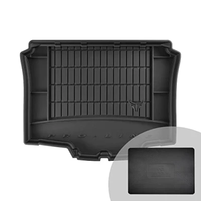Immagine di FROGUM ProLine 3D Esclusivo Tappetino Vasca Baule Bagagliaio in gomma perfetto per SEAT Ibiza IV 2008 2017 Comodo organizzatore Bordi più alti