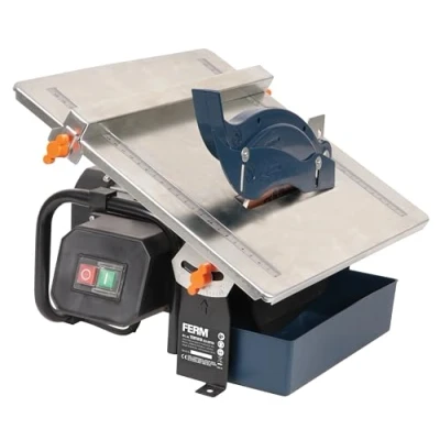 Immagine di FERM Tagliapiastrelle 600W 180mm Sistema di raffreddamento ad acqua Include 1 lama diamantata