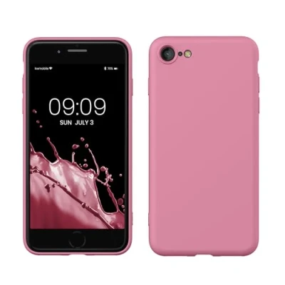 Immagine di kwmobile Custodia Compatibile con Apple iPhone SE (2022) / (2020) 8 7 Cover Back Case per Smartphone in Silicone TPU Protezione Gommata sweet candy