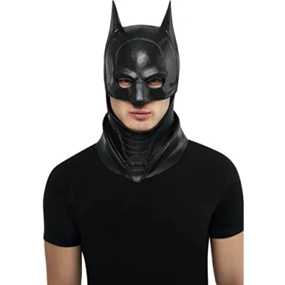 Immagine di Rubie&#039;s Men&#039;s DC Batman Movie Deluxe Overhead Latex Mask, As Shown, One Size