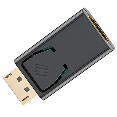 Immagine di Goobay 51719 DisplayPort/HDMI per Adattatore 1.1, Dorato, Nero