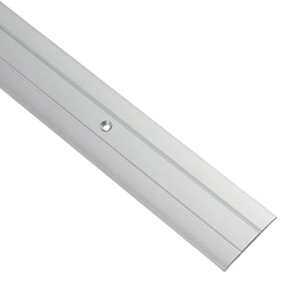Immagine di Gedotec profilo di transizione in alluminio per pavimento piatto binario porta laminato parquet vinile e molto altro. Larghezza 37 mm Davanzale perforato 1 Pezzo
