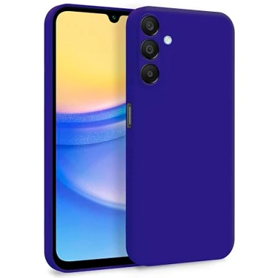 Immagine di MyGadget Cover per Samsung Galaxy A15 5G Custodia in Silicone Morbido a Doppio Strato Case con Protezione Fotocamera &amp; Fodera Interna Antigraffio Violetta