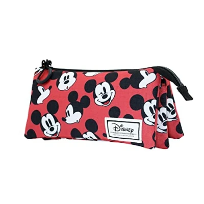 Immagine di Karactermania Mickey Mouse Blinks Triple Large Astuccio per bambini, Taglia: One Size, Rojo