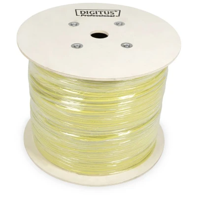 Immagine di Digitus DK 1743 A VH 10 LD Cavo di rete CAT 7a S/FTP Giallo 1000 m