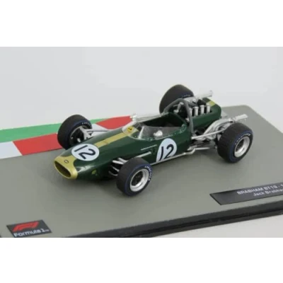 Immagine di OPO 10 Auto in Miniatura Formula 1 1/43 Compatibile con Brabham BT19 Jack 1966 FD184