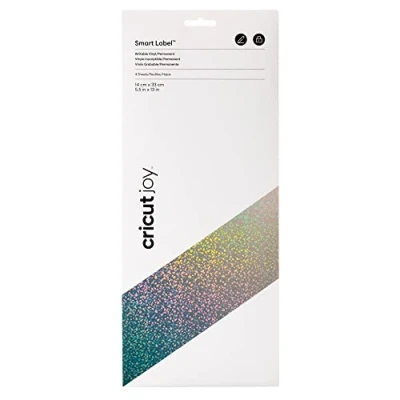 Immagine di Cricut Joy™ Smart Label™ Pellicola Larghezza di taglio 14 cm Argento