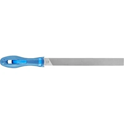 Immagine di PFERD 11270208 Lima per macinini dritta/bordo rotondo tronchetto piatto 2 incl. Impugnatura ergonomica universale affilatura 1 Lunghezza 200 mm pz.