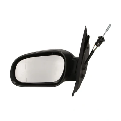Immagine di Specchio retrovisore esterno Alkar 6164101 Sx Regolazione:comando cavo flessibile, asferico per veicolo con guida a VOLKSWAGEN: Fox Hatchback