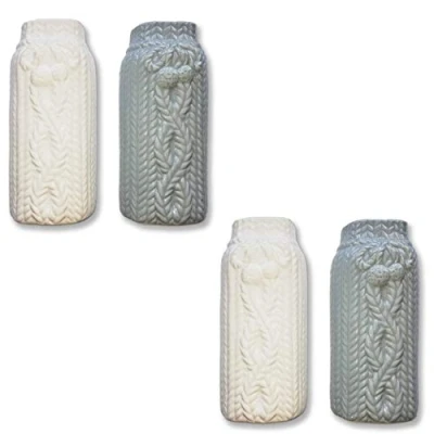 Immagine di Metrox, set di 4 deumidificatori in ceramica Pullover per fissaggio a termosifone, diffusore, a1659