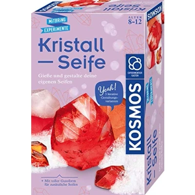 Immagine di Kosmos Kristall Seife gieße und gestalte Deine eigenen Seifen: Experimentierkasten