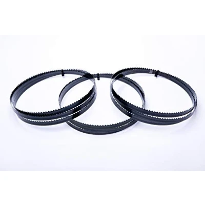 Immagine di Encut Set di 3 lame per sega a nastro ad alte prestazioni, 1790 x 10 0,65 mm, in acciaio utensili, 6 tpi