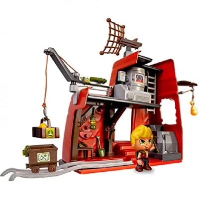 Immagine di Pinypon Action Dinos Campo di Attacco Comprende Due Dinosauri Staccabile Parti Intercambiabili e Accessori Figura del Browser, Multicolore, 700016634