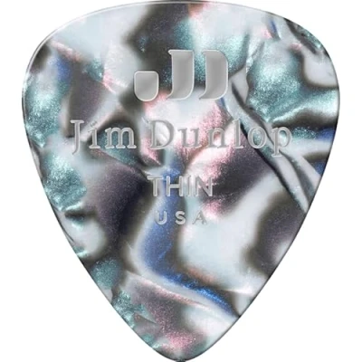 Immagine di Genuine Celluloid Classic, Player&#039;s Pack di 12, abalone, thin