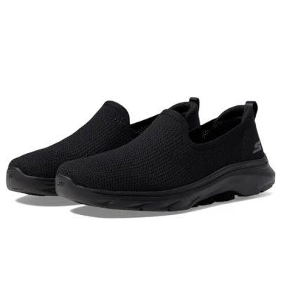 Immagine di Skechers Performance GO WALK 7 SLIP ON Scarpe da camminata, Donna, Taglia: 43, Black Tessuto