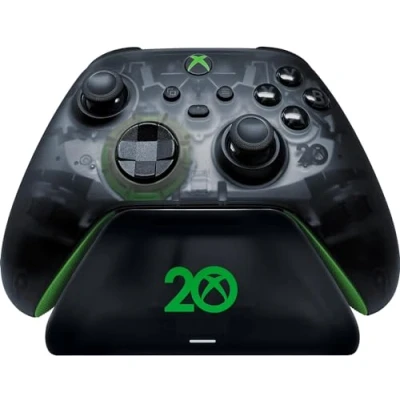 Immagine di Razer Base di Ricarica Rapida Universale per Xbox Caricabatterie Rapido controller (Ricarica Rapida, Compatibilità Universale, Sistema a Contatto Magnetica) 20th Anniversary Ed.