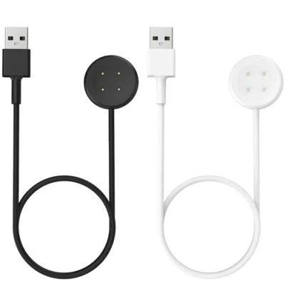 Immagine di MoKo 2 Pezzi Caricatore Compatibile con Google Pixel Watch 3/Pixel Smartwatch, Caricabatterie Magnetico Cavo di Ricarica USB da 1M per Fitbit Ace LTE/Versa 4/Versa 3/Sense 2/Sense, N+B