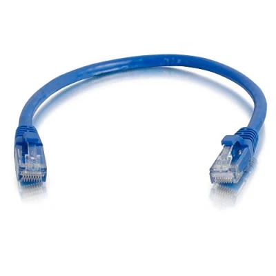 Immagine di C2G Cavo di Rete ad Alta velocità Ethernet RJ45 Cat5e, LAN Patch UTP in PVC Non schermato Cat5e