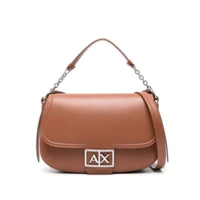 Immagine di Armani Exchange Borsa Tracolla a mano, Donna, Taglia: One Size, Whisky