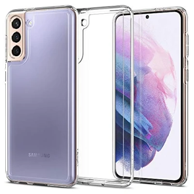 Immagine di Spigen Cover Ultra Hybrid Compatibile con Samsung Galaxy S21 Plus 5G Trasparente