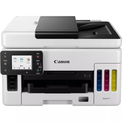 Immagine di Canon MAXIFY GX6040 (4470C009) multifunzione a getto d&#039;inchiostro, stampante, scanner, d&#039;inchiostro colori, A4, fronte/retro, USB, Wi Fi, Ethernet, AirPrint, Morpia