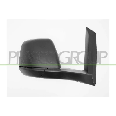 Immagine di Specchietto retrovisore esterno Prasco FD9367003 Dx nero Regolazione:comando cavo flessibile, convesso, senza tinta