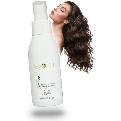Immagine di Hermosisimo Solvente Extra Forte Spray per Extension Capelli Cheratina e Nastro Adesivo Tapee 100 ml