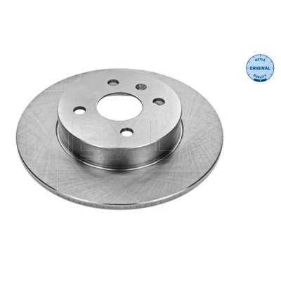 Immagine di MEYLE 615 523 6043 Disco freno Assale posteriore 264 10 4 100 pieno ORIGINAL Quality OPEL: Meriva A, Corsa C Hatchback, Combo Tour