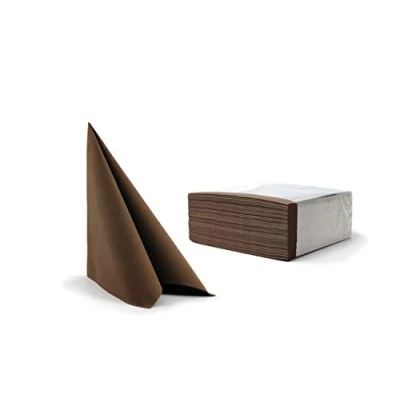Immagine di Alvotex Airlaid Tovaglioli, Cotone, Marrone, 40 x cm, 50 unità