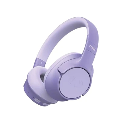 Immagine di Fresh &#039;n Rebel Clam Fuse Cuffie Bluetooth Over Ear con Cancellazione Attiva del rumore Ibrida, Microfono ENC (chiamate perfette), Modalità ambientale, 45h di Autonomia, Senza Fili (Viola)