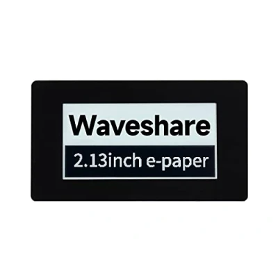 Immagine di Waveshare 2.13inch Touch E Paper Ink Display HAT for Raspberry Pi Black/White Color 250x122 Pixels, Support Partial/Full Refresh 5 Point Capacitive with SPI Interface