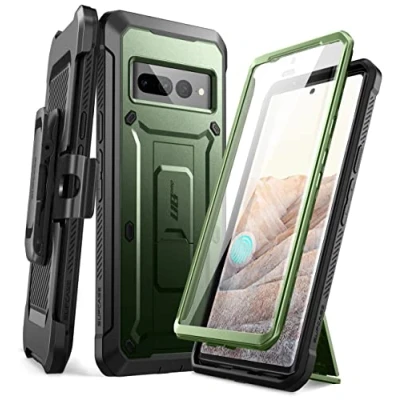 Immagine di SUPCASE custodia a fondina per Google Pixel 7 Pro (versione 2022), robusta con pellicola protettiva integrata (Guldan)