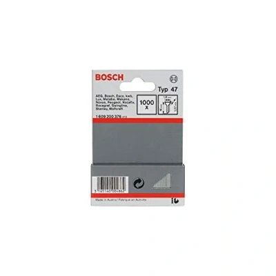 Immagine di Groppini tipo 47 1,8 x 1,27 16 mm 1000 pz. Bosch Accessories 1609200376