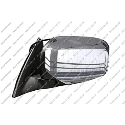Immagine di Specchietto retrovisore esterno Prasco MB8227206 Sx cromo/nero elettrico convesso, senza tinta MITSUBISHI: L200 / Triton IV Pick up