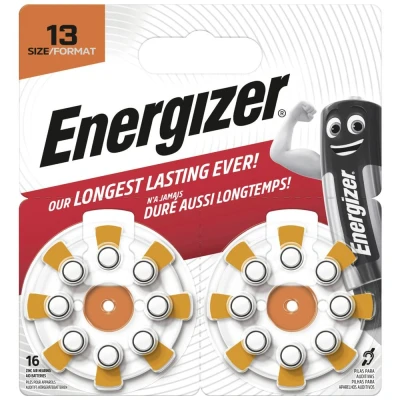 Immagine di Energizer Batteria a bottone ZA 312 1.45 V 16 pz. Zinco aria ENR EZ Turn &amp; Lock (312)