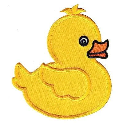 Immagine di PatchMommy Toppa Termoadesiva Anatra Patch Ricamate per Ferro da Stiro o Cucire Toppe Adesive Vestiti, Applicazioni Tessuti Bambini