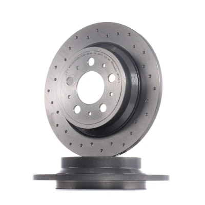 Immagine di BREMBO XTRA LINE 08.7765.1X Disco freno 288 12 5 pieno, forato rivestito con bulloni/viti VOLVO: S60 I, V70 2, XC70 I Cross Country