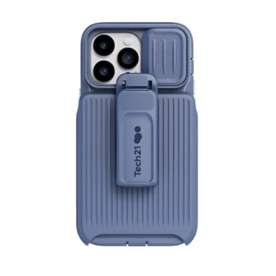 Immagine di tech21 iPhone 14 Pro Max Evo Compatibile con MagSafe Custodia per telefono durevole, antiurto e robusta, fondina protezione FlexShock Multi Drop da 6 m