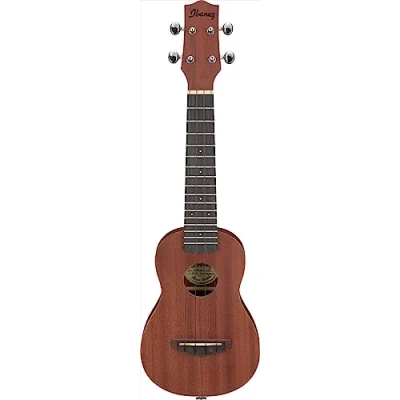 Immagine di Ibanez UKS100 OPN Ukulele Soprano 4 posti, Open Pore Natural Incl. Gig Bag, UKS100OPN