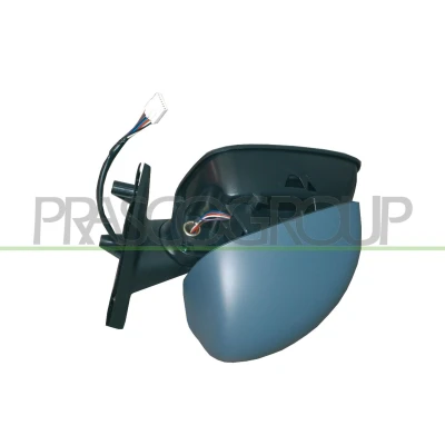 Immagine di Specchio retrovisore esterno Prasco FT3507324 Sx con la prima mano elettrico termico, sensore temperatura, convesso LANCIA: Musa, FIAT: Idea