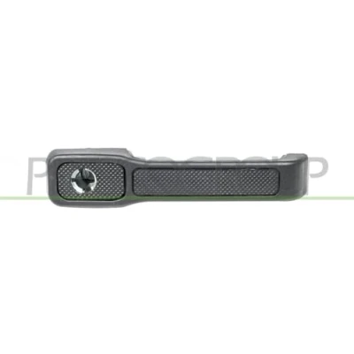 Immagine di PRASCO FT1298002 Maniglia Apriporta Esterno, anteriore Sx con foro per chiave nero FIAT: Uno Hatchback
