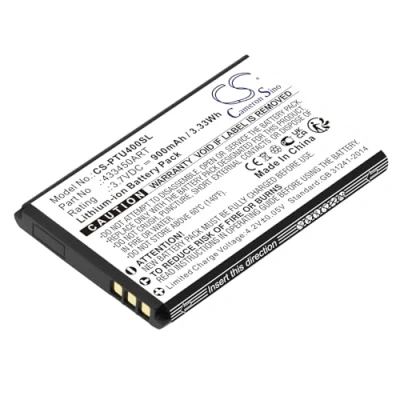 Immagine di TECHTEK batterie compatibile con [Panasonic] KX TU400, TU400 EXRM, TU450 sostituisce 433450ART